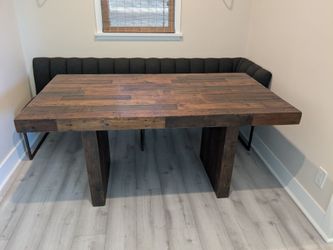Moes Furniture Reclaimed Wood Dining Table