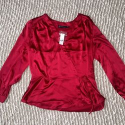New York And Company Long Sleeve Blouse 