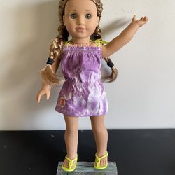 American Girl Doll Lea’s beach dress