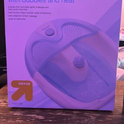 Brand New Unopened Foot Spa With Bubbles And Heat