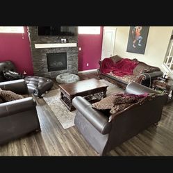 Sofa set With Tables ( 6 Pcs)