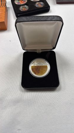 Rare 2011 Perth Mint Tasmanian Tiger 1 oz Silver Proof Coin (Mintage /5,000)