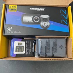 Nextbase 222XR Dash Camera Bundle with 32 GB U3 Go Pack