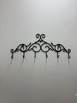 Metal Wall Mount Coat Rack