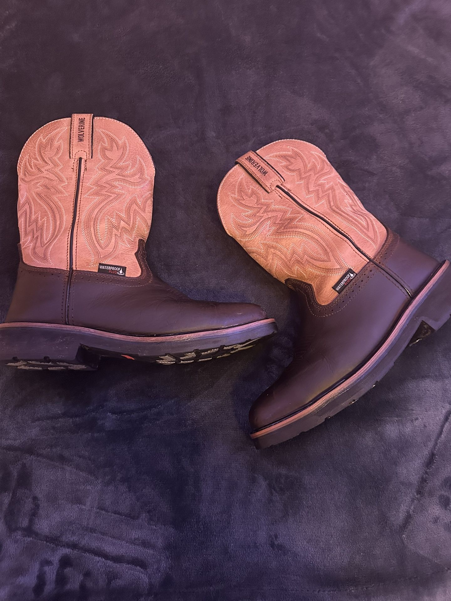 Steel Toe Work Boots 