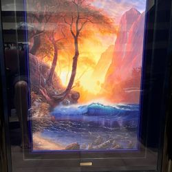 Christian Lassen 38”x50”  SE51/100 Illuminations Artwork. 