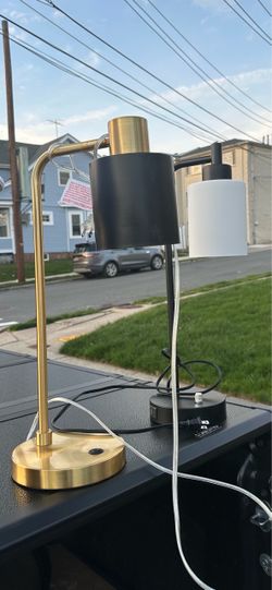 Modern Desk Lamps Set of Two