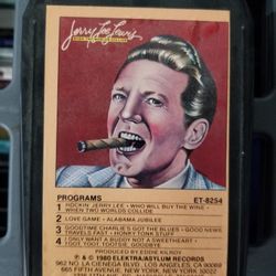 Jerry Lee Lewis 8-Track Cassette