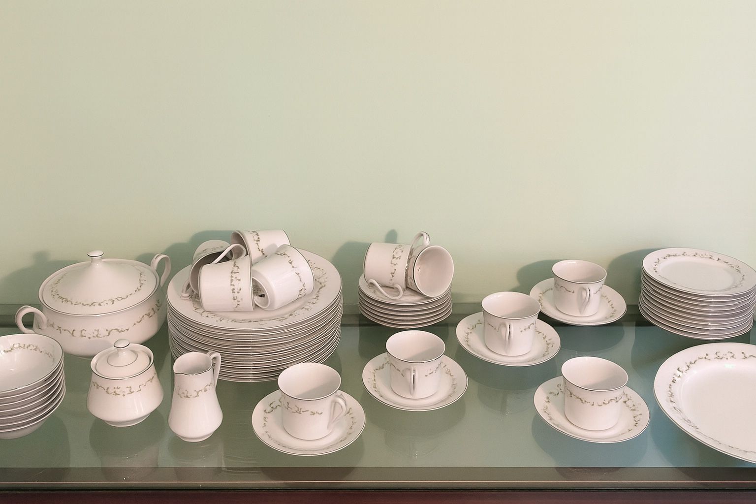 Sheffield Japan 1980s Elegance Dinner Set, 61 Pieces