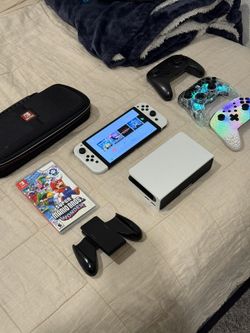 OLED Switch + Mario Wonder & Extras