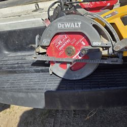 Dewalt Flex. Circular Saw. Tool Only Used. No Discounts