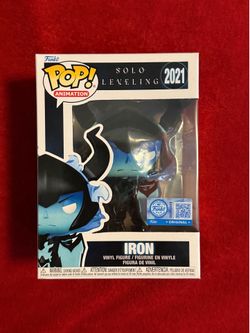 Funko Pop Animation Solo Leveling Iron #2021 Amazon Exclusive COMMON ONLY
