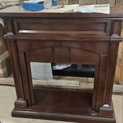 Fireplace With Electric Heat Insert