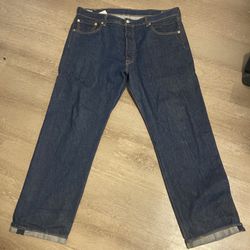 Navy Blue  Levi 501s