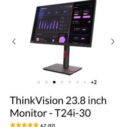 ThinkVision monitor 23.8’