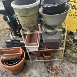 Garden Pots 5ea