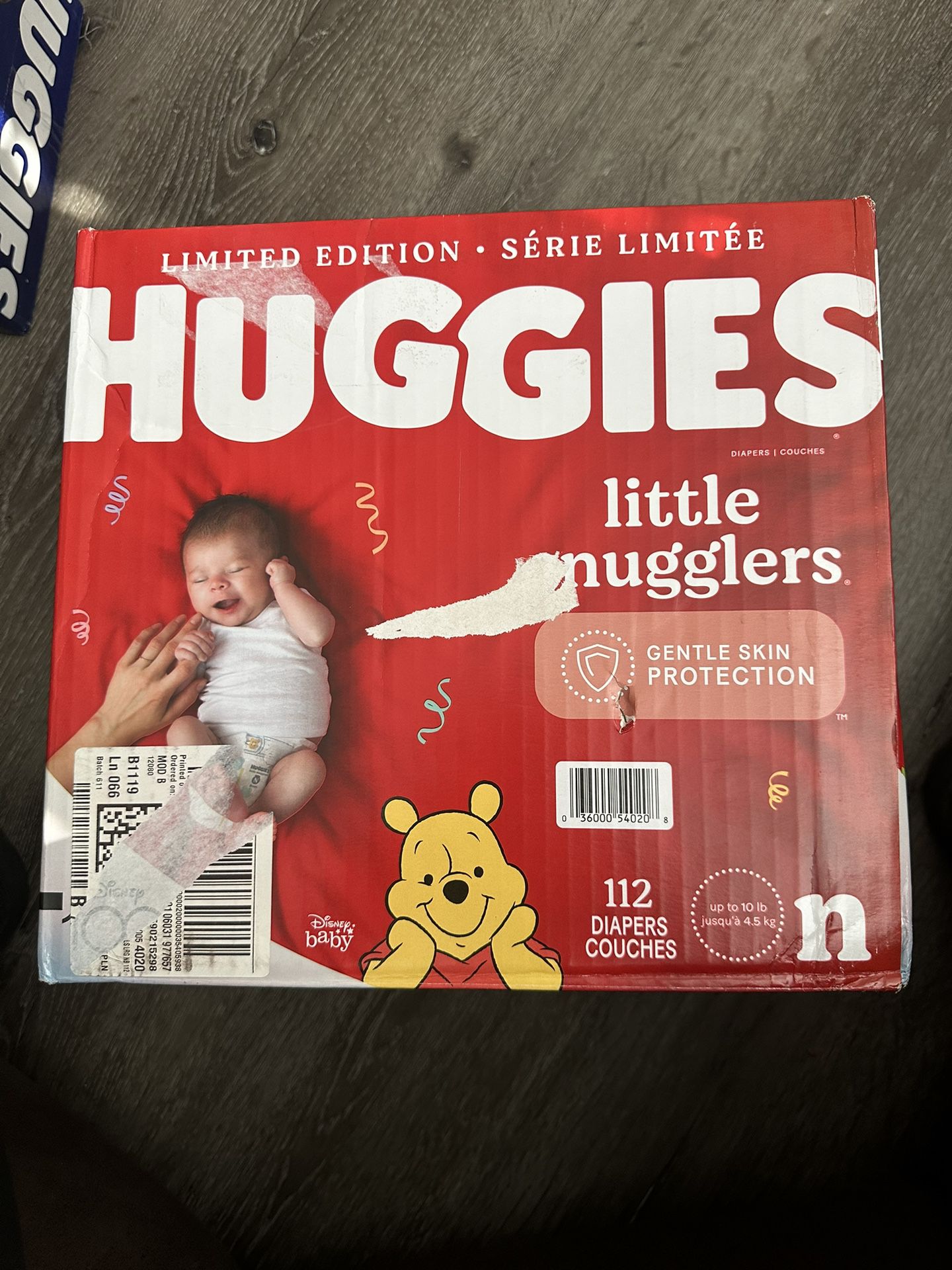huggies little snuggler N,112 count
