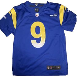  Los Angeles Rams Matthew Stafford #9 Jersey Youth Size S,M,L,XL