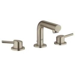 GROHE Concetto 8 in. Widespread 2-Handle Mid-Arc Bathroom Faucet in Brushed Nickel