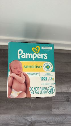 Pampers Swaddler’s Size 1 & Pampers 1008 Baby Wipes