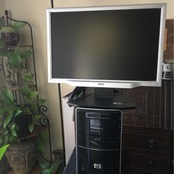 Hp Computer /w DVD & New Hard Drive