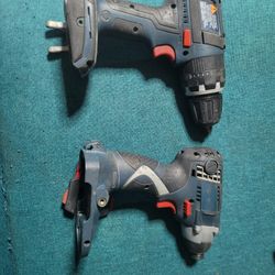 Bosch 18v Drll And Driver (Tools Only)