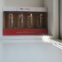 Stemless Champagne Flutes