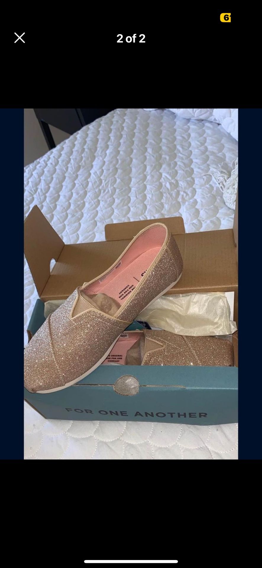 5.5 Size Toms glitter Edition