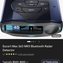 Escort Max Blue Edition Radar
