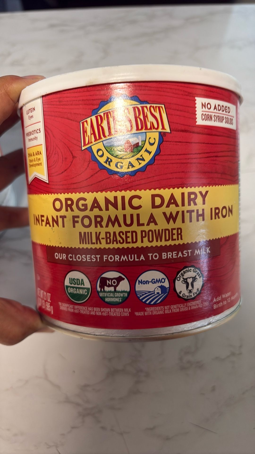 Earths Best Organic Dairy ( Baby Formula) 