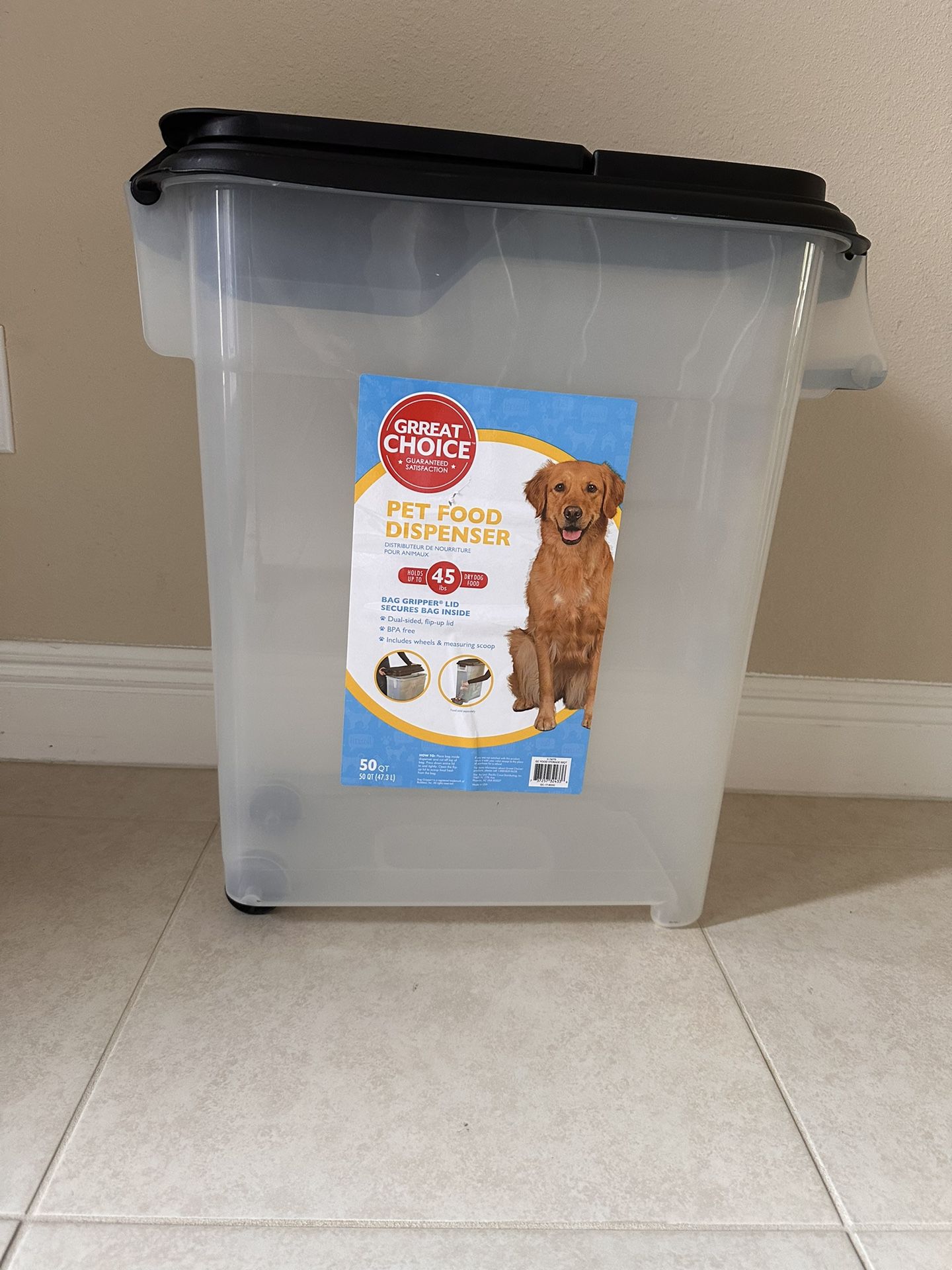 Pet Food Container Dispenser 