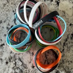 Kids Motivation Bracelets Rubber 27