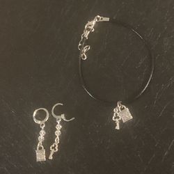 Bracelet and Earrings Set