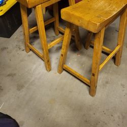 Wood Chairs 