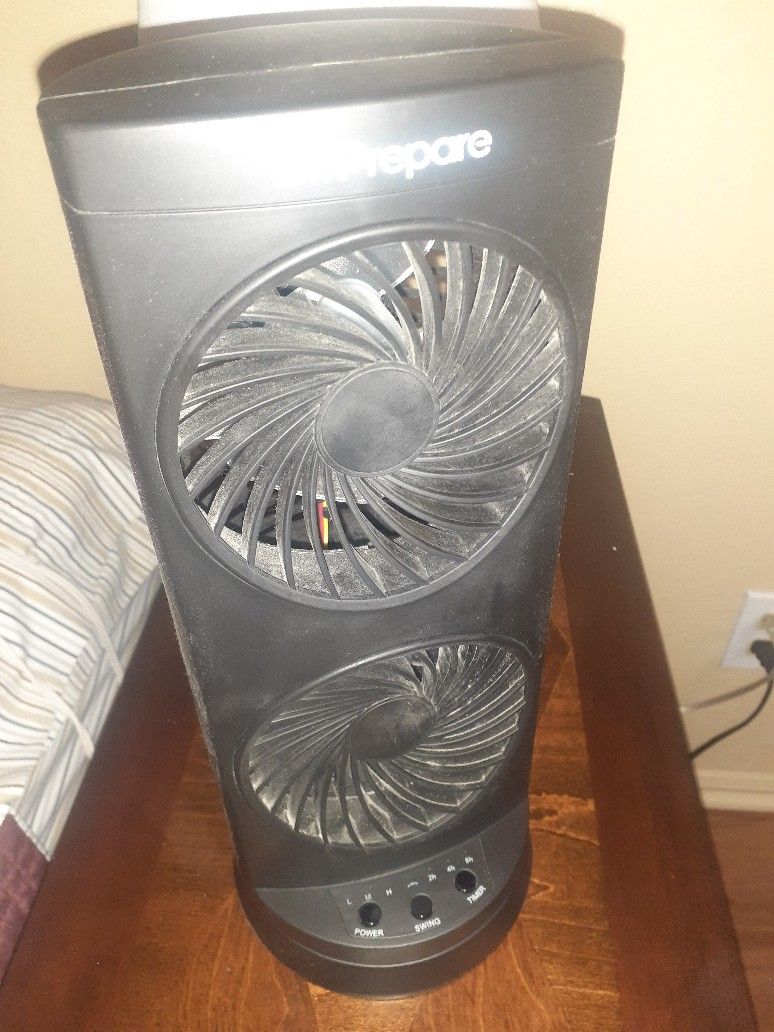 Tower Oscillating Fan, Portable Desk Fan With 3-speed Options