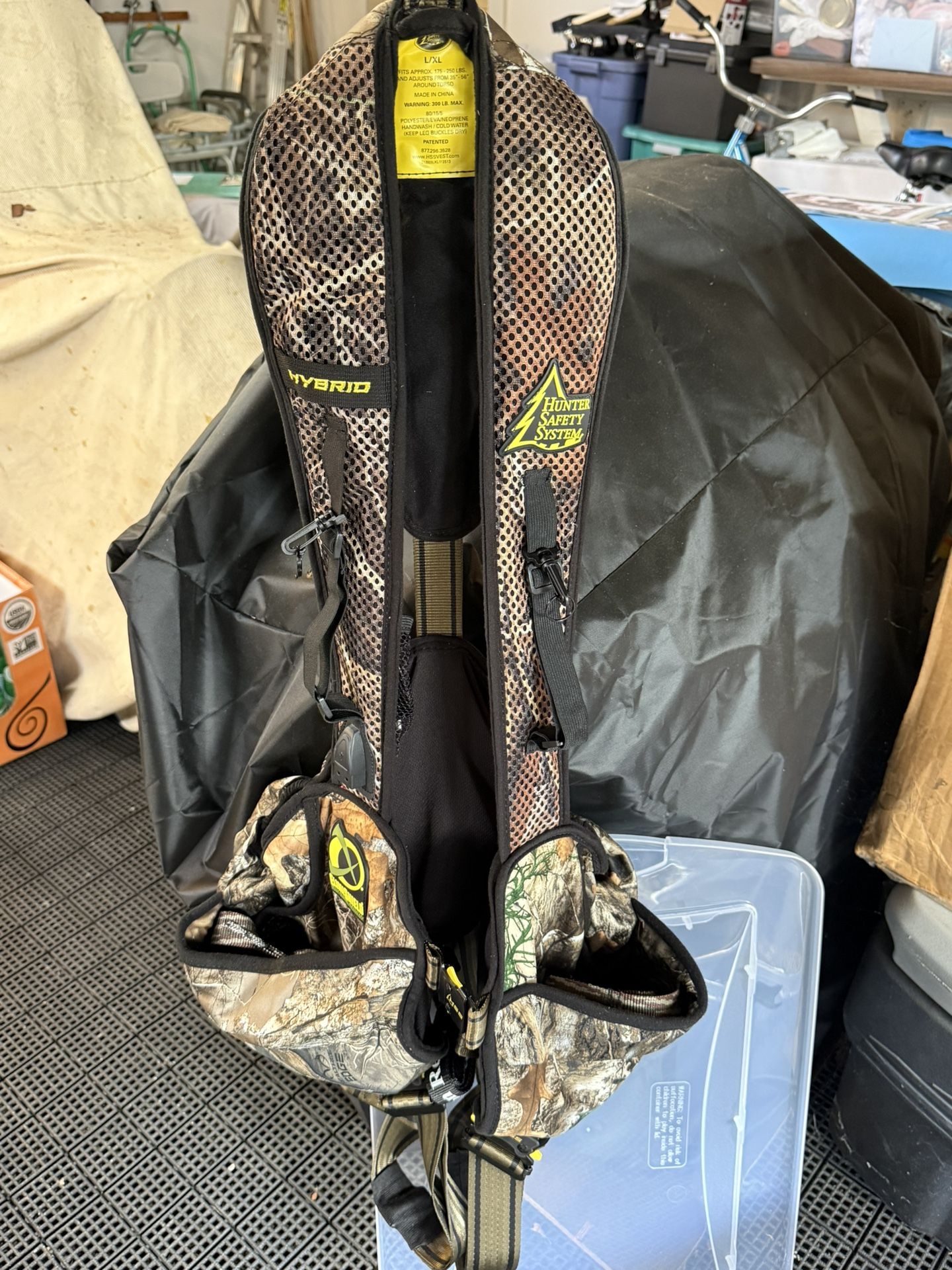 Hunter Safety System Hybrid Flex Safety Harness - Mossy Oak Bottomland