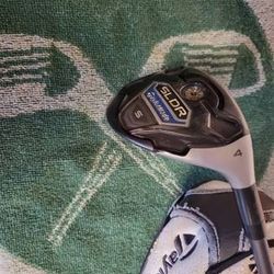 TaylorMade SLDR S 4H 22° Hybrid Graphite Shaft Regular Flex