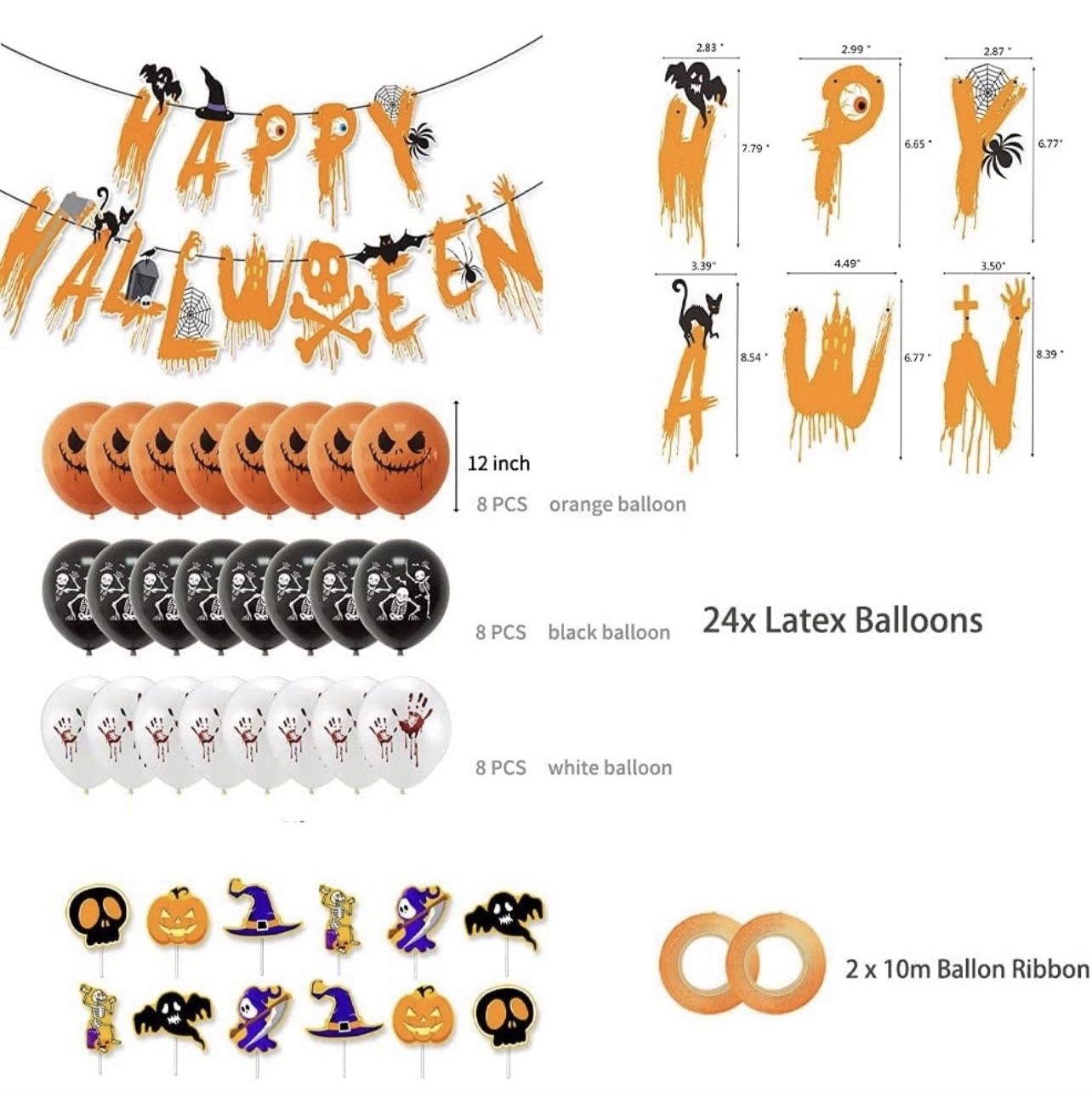 Halloween Party Decorations Set 