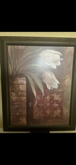 (Elaine Vollherbst-Lane) Signed Canvas Painting