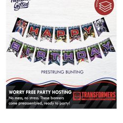 Boys Birthday Banner 