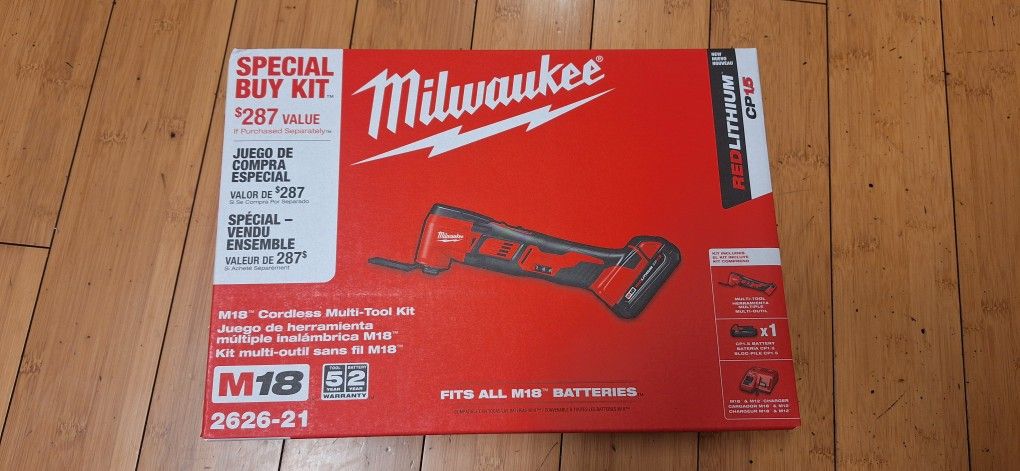 MILWAUKEE M18 Oscillating Multi-Tool Kit