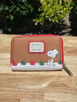 Snoopy Loungefly Christmas Wallet