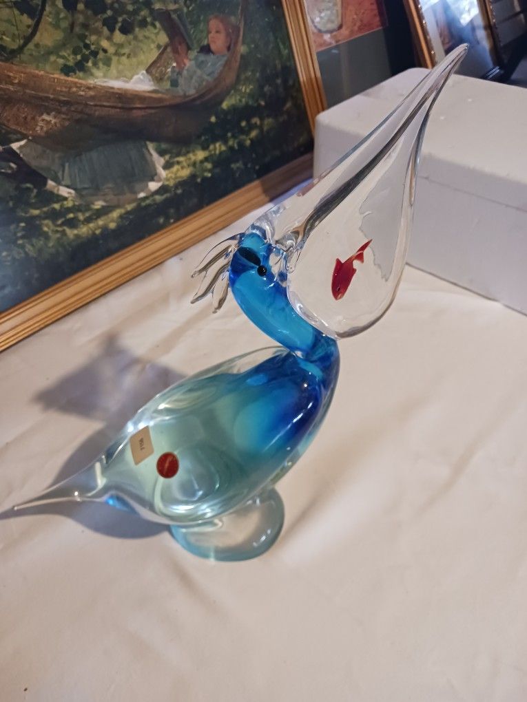 Murano Glass Pelican