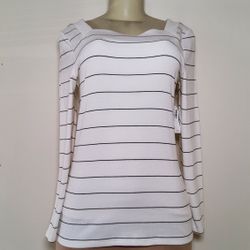 Old Navy Long Sleeved Striped Top