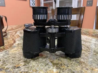 Vintage Tasco Zoom Model No. 101 Binoculars Fully Coated Optics 7X-15X35