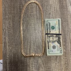 10k 24 Inch Cuban Link 
