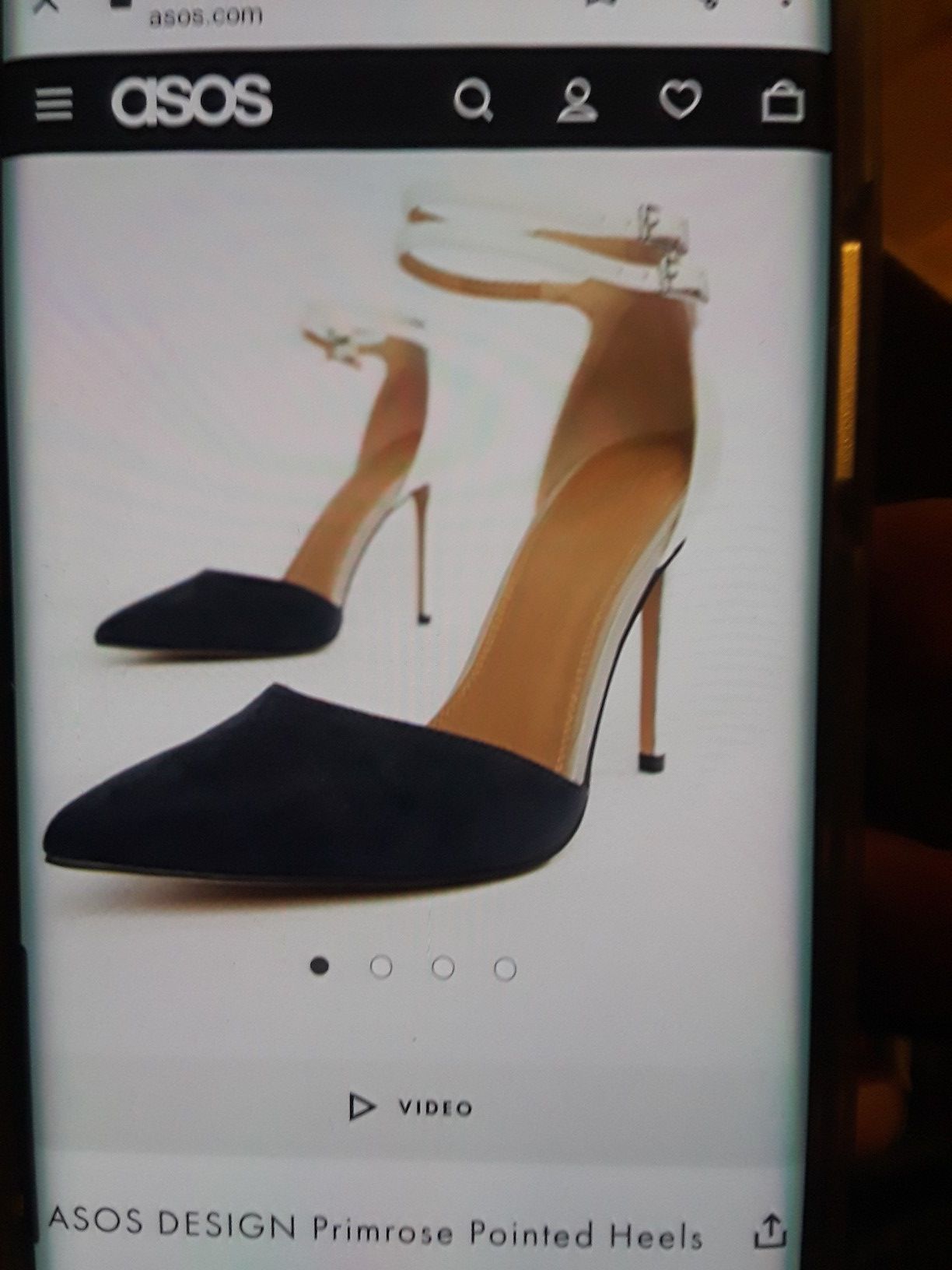 Asos design - primrose pointed heels