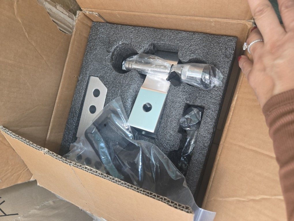 Adjustable Trailer Hitch Ball Mount, Fits 2.5-Inch Receiver, 6-Inch Drop/Rise Aluminum Drop Hitch, 18500LBS, 2-Inch and 2-5/16-Inch Balls Equipped wit