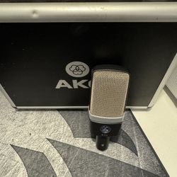 AKG C214 microphone 