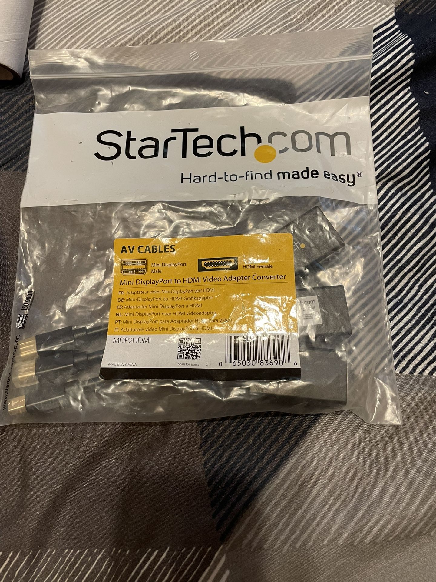 Lot Of 3 StarTech Mini Display Port Mail To HDMI Female three are available
